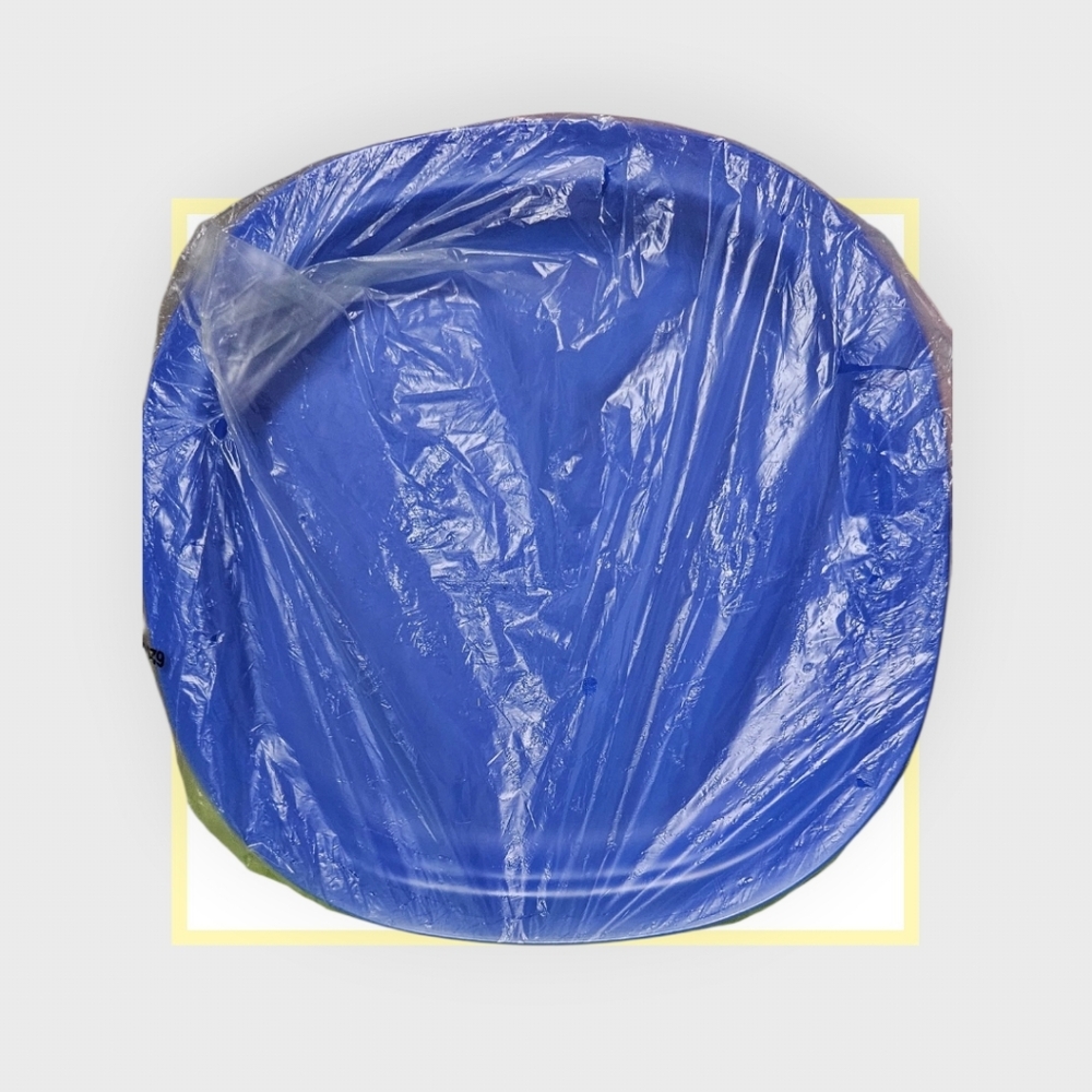 Tupperware Bright Blue Disposable Party Plates - Set of 4 - Picture 3 of 3